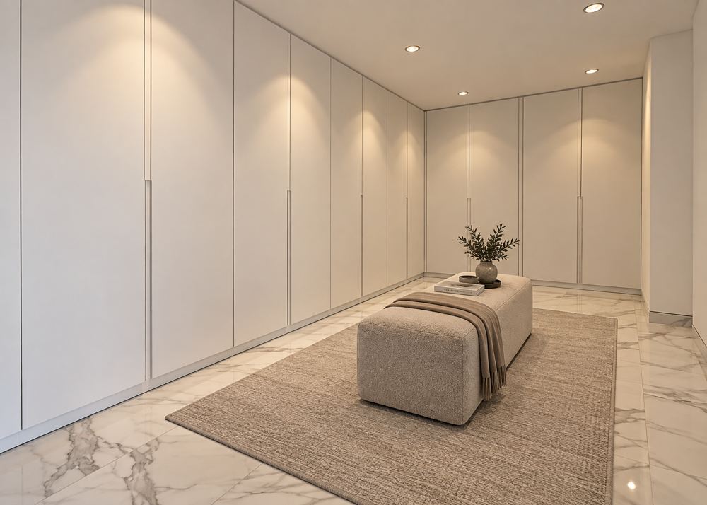 Begehbarer Kleiderschrank