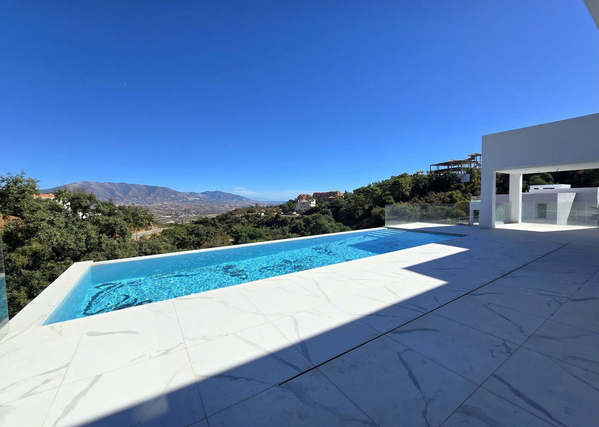 Der beheizte Pool der VillaMairena